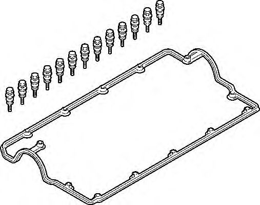 Imagine Set garnituri, Capac supape ELRING 383.280