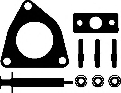 Imagine Set montaj, turbocompresor ELRING 745.110