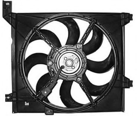 Imagine Ventilator, radiator BERU LE663