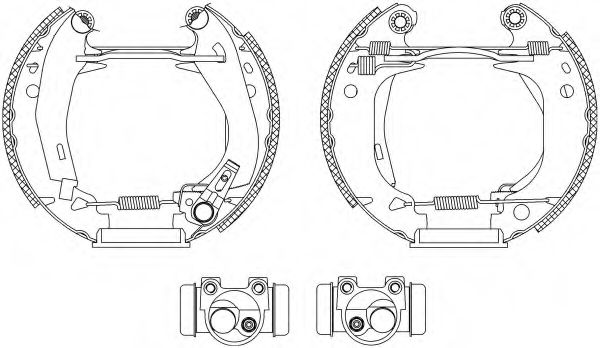 Imagine Set saboti frana PAGID R0350