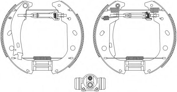 Imagine Set saboti frana PAGID R0805