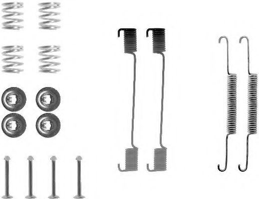 Imagine Set accesorii, sabot de frana PAGID X0066