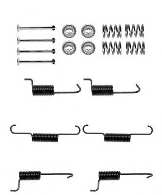 Imagine set accesorii, saboti frana parcare PAGID X0209