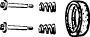 Set montare, sistem de esapament WALKER 14700