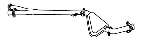 Toba esapamet intermediara WALKER 19336