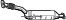 Filtru funingine/particule, sist.de esapament WALKER 73078