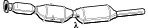 Filtru funingine/particule, sist.de esapament WALKER 73094