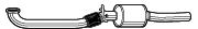 Filtru funingine/particule, sist.de esapament WALKER 93063