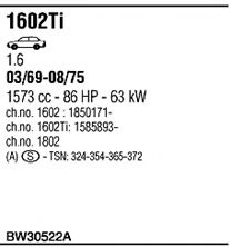 Sistem de esapament WALKER BW30522A