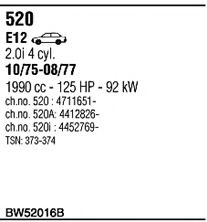 Sistem de esapament WALKER BW52016B