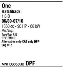 Imagine Sistem de esapament WALKER MNH33056BB