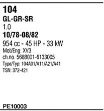 Imagine Sistem de esapament WALKER PE10003