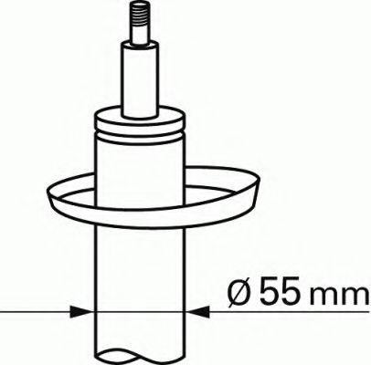 Imagine amortizor BOGE 36-D92-A