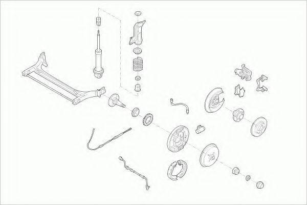 Imagine Directie BOGE AUDI-80-RB001