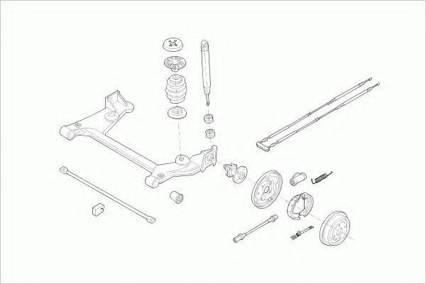 Imagine Directie BOGE OPEL-ASTRA-RB017