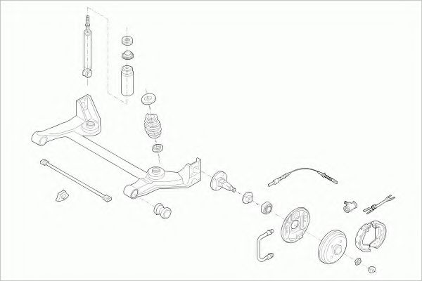 Imagine Directie BOGE OPEL-CORSA-RB003