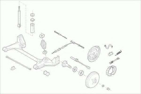 Imagine Directie BOGE OPEL-CORSA-RB008