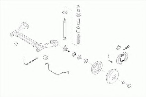 Imagine Directie BOGE SEAT-IBIZA-RB001