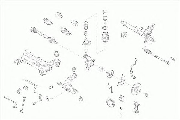 Imagine Directie BOGE SKODA-OCTAV-FB006