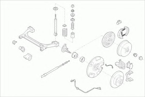 Imagine Directie BOGE VW-GOLF-RB003