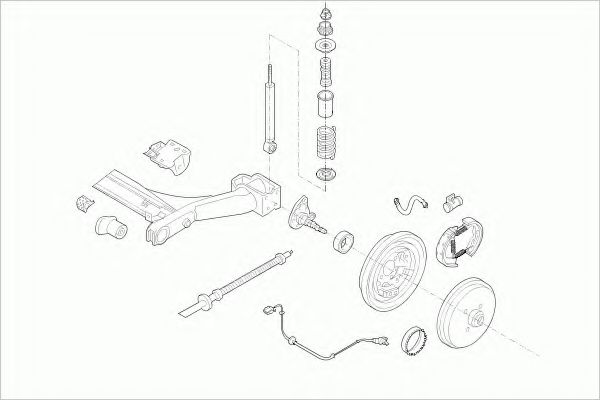 Imagine Directie BOGE VW-GOLF-RB013