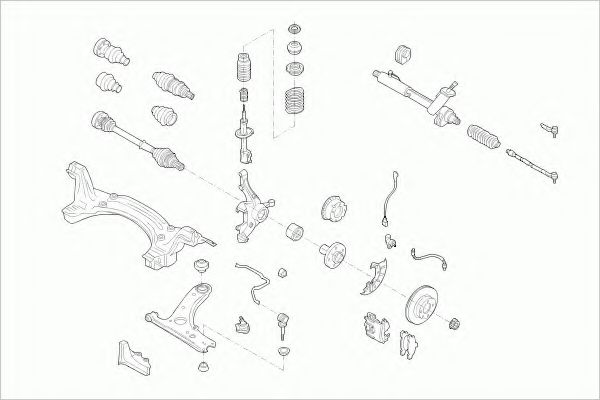 Imagine Directie BOGE VW-LUPO-FB001