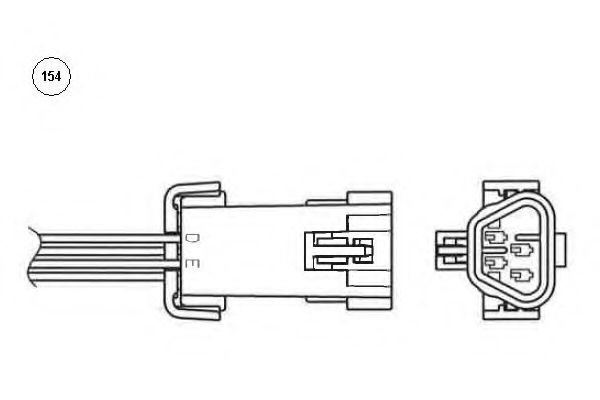 Imagine Sonda Lambda NGK 90814