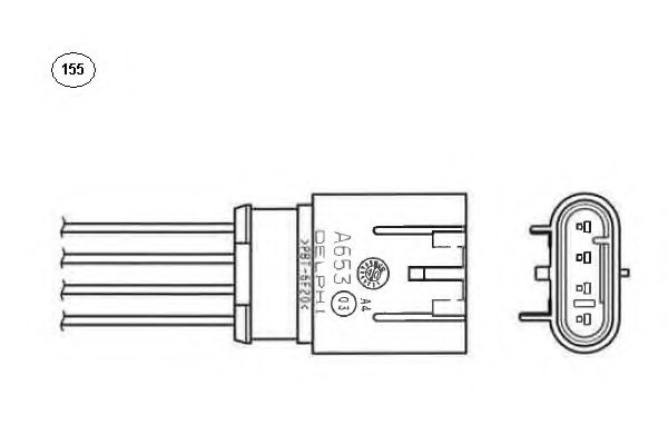 Imagine Sonda Lambda NGK 93884