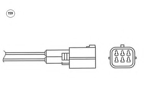 Imagine Sonda Lambda NGK 94805