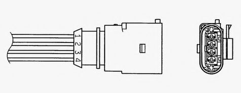 Imagine Sonda Lambda NGK 95116