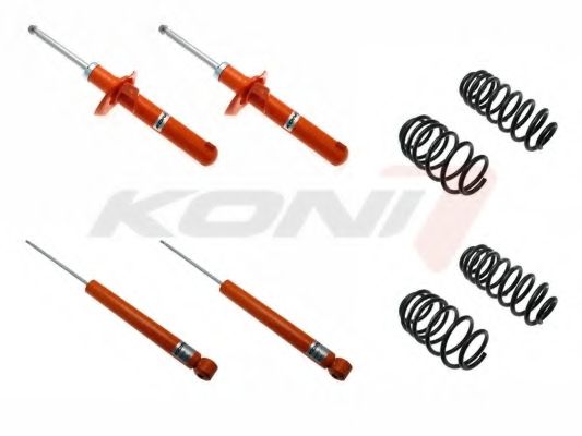 Set suspensie, arcuri elicoidale / amortizoare KONI 1120-2613