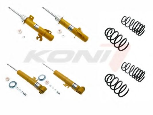 Set suspensie, arcuri elicoidale / amortizoare KONI 1140-0902