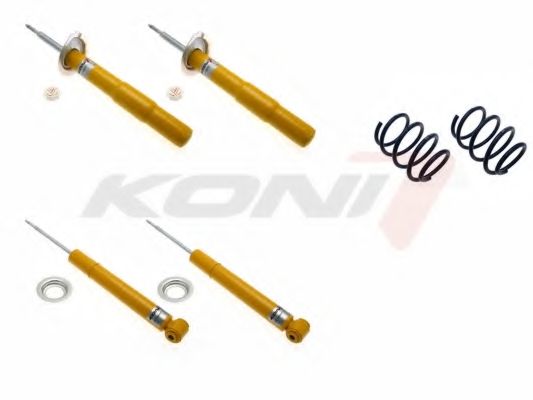 Set suspensie, arcuri elicoidale / amortizoare KONI 1140-2553
