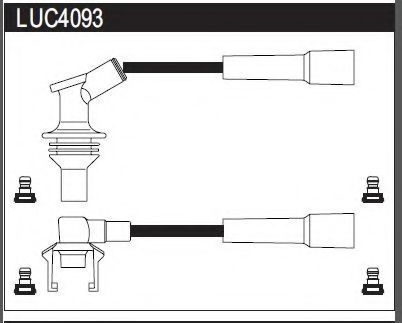 Imagine Set cablaj aprinder LUCAS ELECTRICAL LUC4093