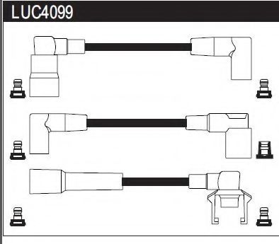 Imagine Set cablaj aprinder LUCAS ELECTRICAL LUC4099