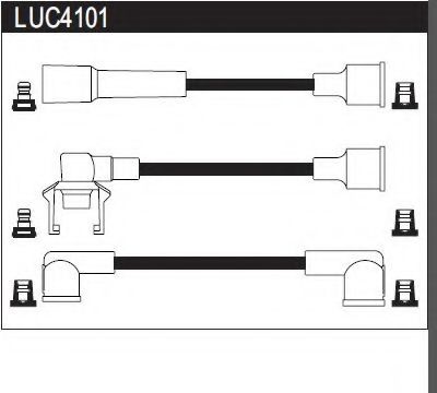 Imagine Set cablaj aprinder LUCAS ELECTRICAL LUC4101