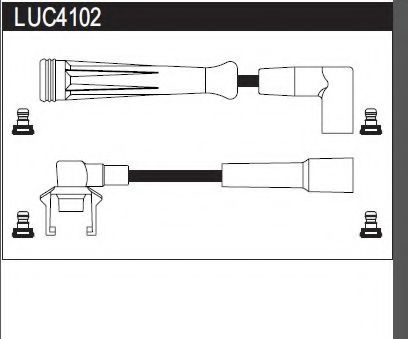 Imagine Set cablaj aprinder LUCAS ELECTRICAL LUC4102