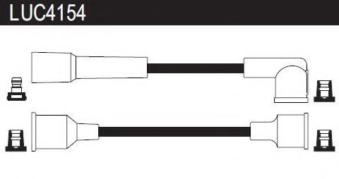 Imagine Set cablaj aprinder LUCAS ELECTRICAL LUC4154