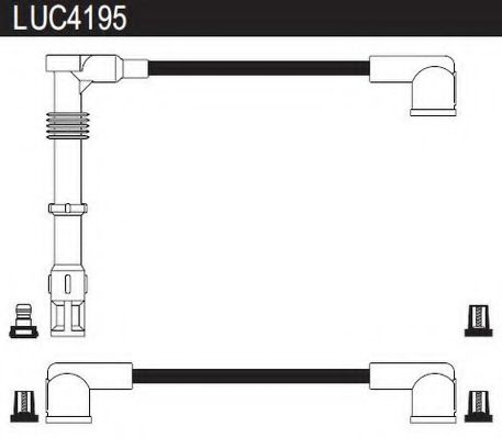 Imagine Set cablaj aprinder LUCAS ELECTRICAL LUC4195