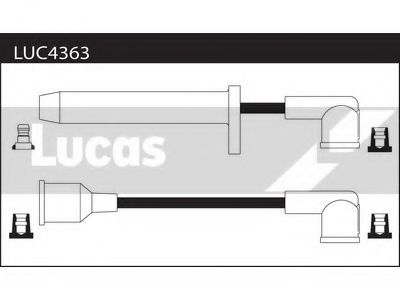 Imagine Set cablaj aprinder LUCAS ELECTRICAL LUC4363