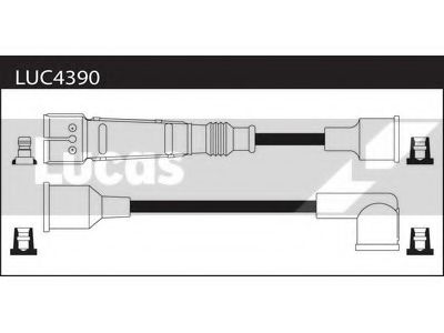 Imagine Set cablaj aprinder LUCAS ELECTRICAL LUC4390