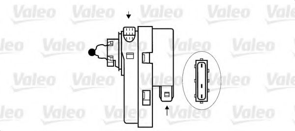 Imagine element de reglaj,faruri VALEO 084641