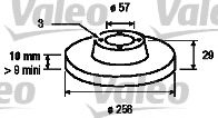 Imagine Disc frana VALEO 186131