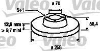 Imagine Disc frana VALEO 186192