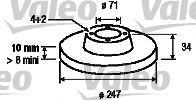 Imagine Disc frana VALEO 186199