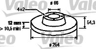 Imagine Disc frana VALEO 186225