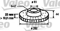 Imagine Disc frana VALEO 186305