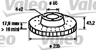 Imagine Disc frana VALEO 186587