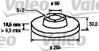 Imagine Disc frana VALEO 186596