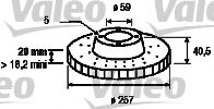 Imagine Disc frana VALEO 186644